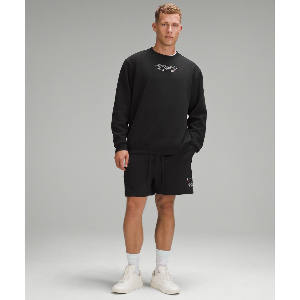 Lululemon Steady State Relaxed Fit Short 5   Pride Black