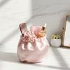 Soft Pink Desktop Organizer Bucket 3D Printed Storage Container Makeup Brush Holder  Home Office