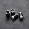 ABP3  4pcs Car Style Wheel Tire Carbon Fiber Metal Valve Cover Tire Dust Cover For Nissan Nismo X-Trail Qashqai Micra Patrol Maxima
