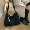 Women's Imitation Suede Shoulder Bag Large Capacity Tote Bag