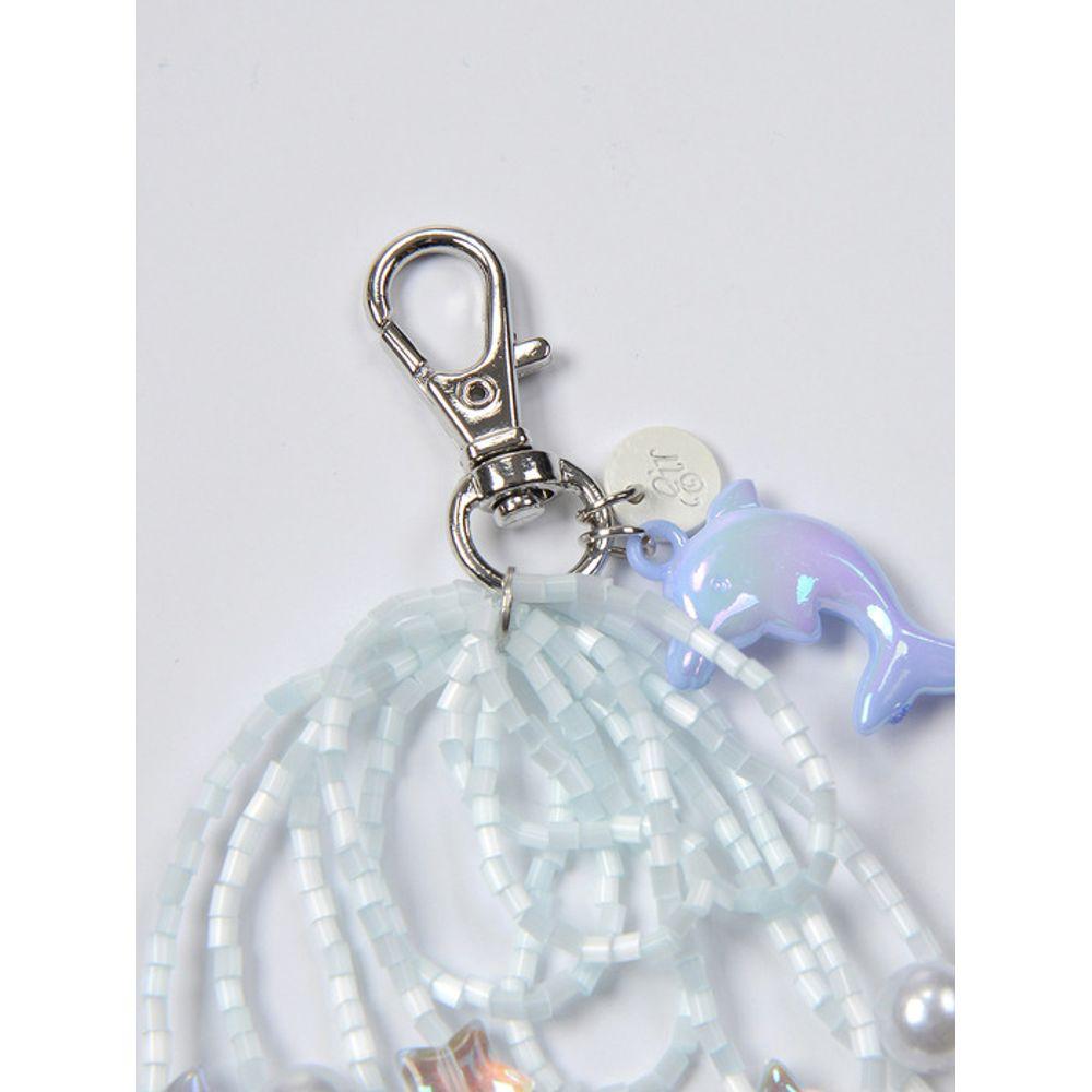 Eireve SPARKLE DOLPHIN DECO KEYCHAIN (BLUE)