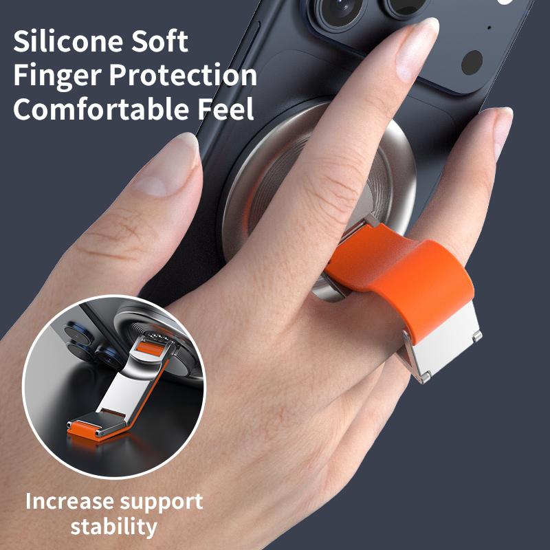Strong Magnetic Phone Holder for Magsafe 360 Degree Rotation Magnet Finger Ring Stand Compatible For iPhone 17 15 16 Xiaomi 5
