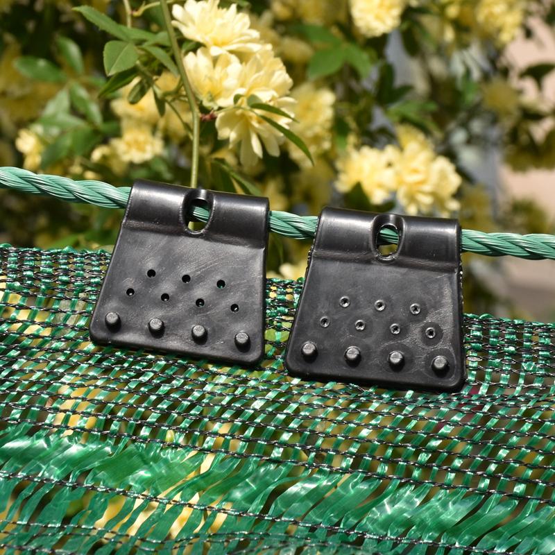 5~80 Pcs Black Butterfly Type Sunshade Net Clips Windproof Net Hook Agriculture Shadow Film Fix Clamp Outdoor Tent Hang Tongs