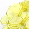 100 pièces bleu clair/vert clair/jaune clair/rouge clair jetons de Bingo en plastique 3/4 pouces (1,9cm)