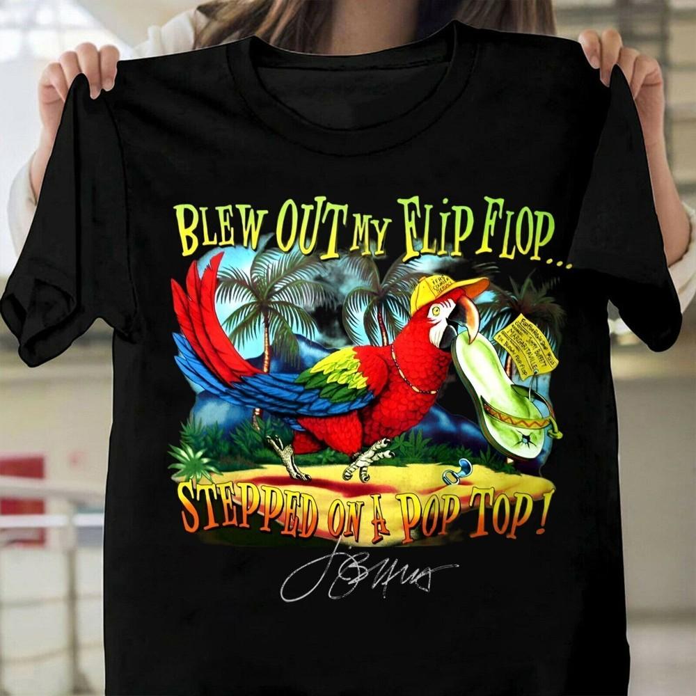 Rare Jimmy Buffett Tour Hot Black All Size TShirt H01 Unisex T-Shirt S