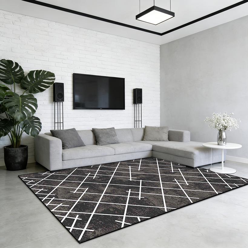 Simple Modern Carpet Living Room Sofa Coffee Table Mat Luxury Bedroom Decor Home Soft Starter Mat Carpets for Bed Room Large Rug