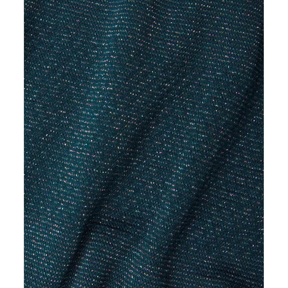 Lululemon Swiftly Tech Short Sleeve Shirt 2.0 Waist Length  Sparkle Indochine Blue Rainbow Lurex