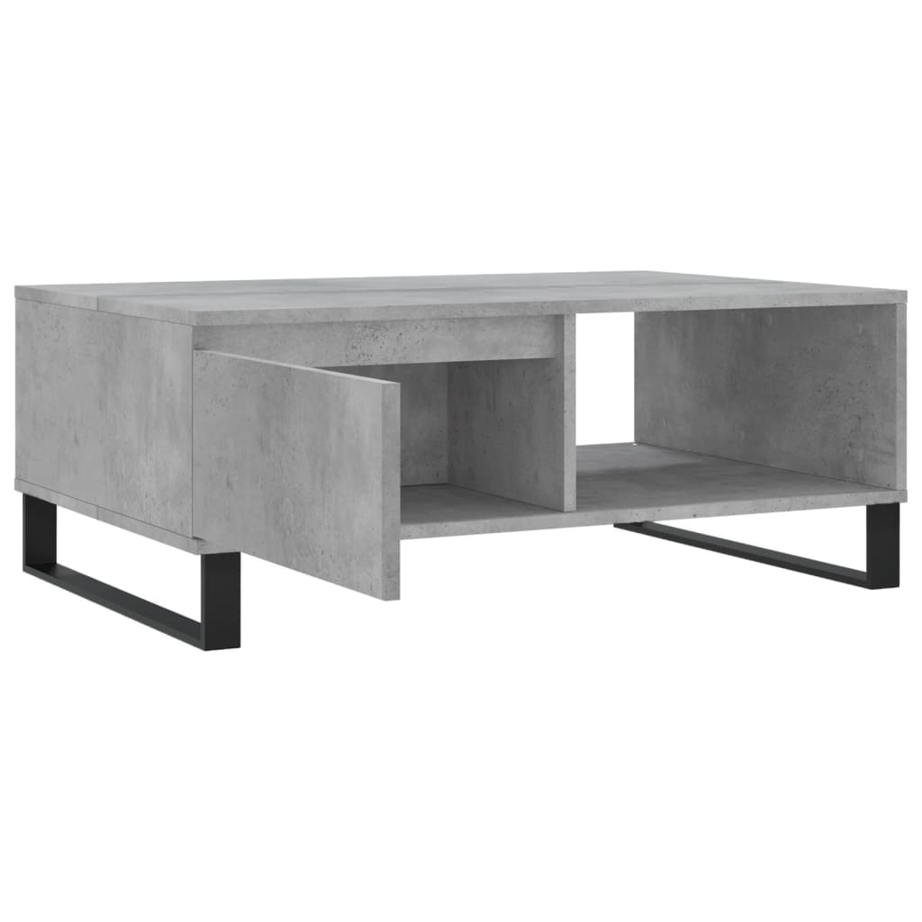 Coffee Table Concrete Grey 90 x 60 x 35 cm Engineered Wood