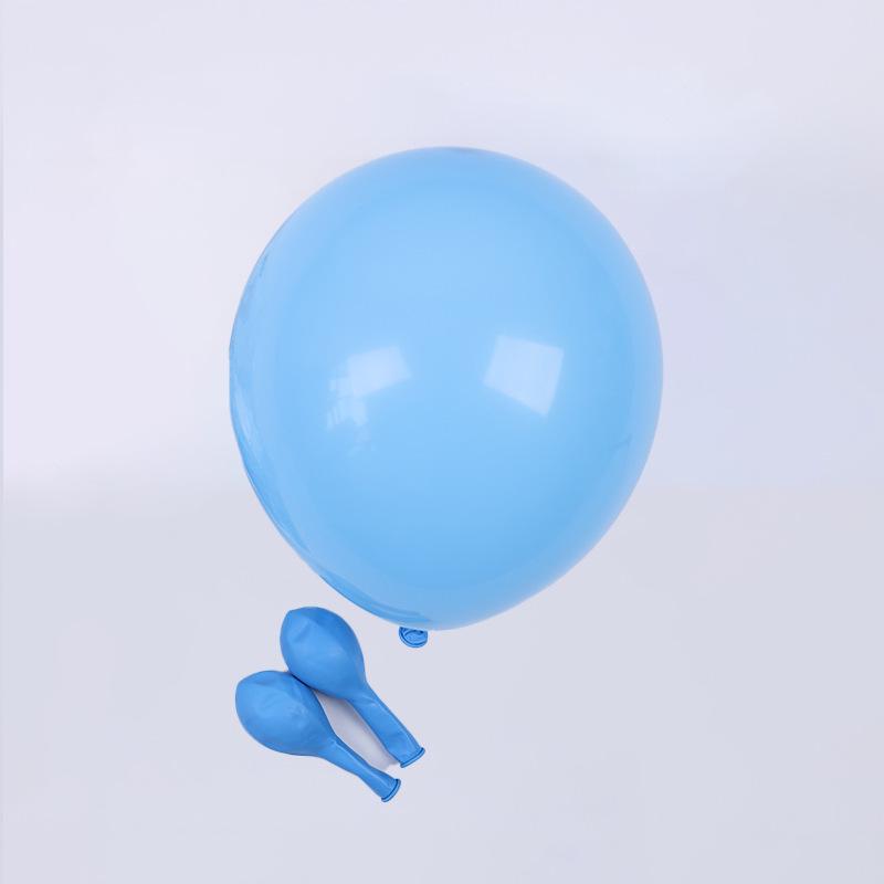 Frosted Round Balloons - 5", 10", 12" Thickened Latex for Birthday & Wedding Decorations
