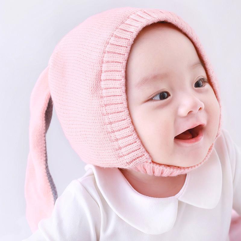 Winter Plush Baby Hat with Cute Cartoon Ears - Thickened Ear Protection for Boys and Girls