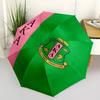 Printed AKA logo-Printed Folding Umbrella,Outdoor,Leisure,And Travel Umbrella,Durable Umbrella Fabric,Birthday And Holiday Gift