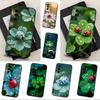 Lnsect Ladybug Nature Case For Samsung Galaxy A73,52,71,53,32,72,41,J7,22,Note,31,8,9,Soft Black Silicone Cover