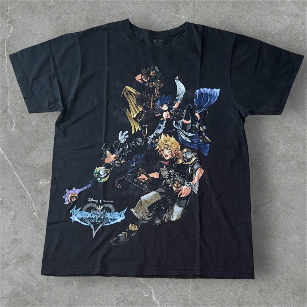 

[USED] Kingdom Hearts T-shirt manga anime movie vintage rare