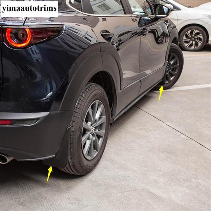For Mazda CX-30 - 2025 Car Front Rear Mudguards Mud Splash Flaps Muds Fender Protection Cover Accessories Exterior Kit