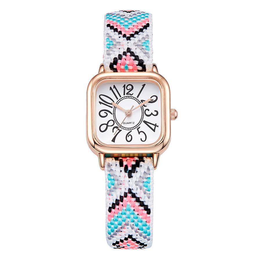 

Элегантные женские кварцевые часы Модный дизайн Женские наручные часы Лучшие подарки Часы для жены, подруги, семьи белый