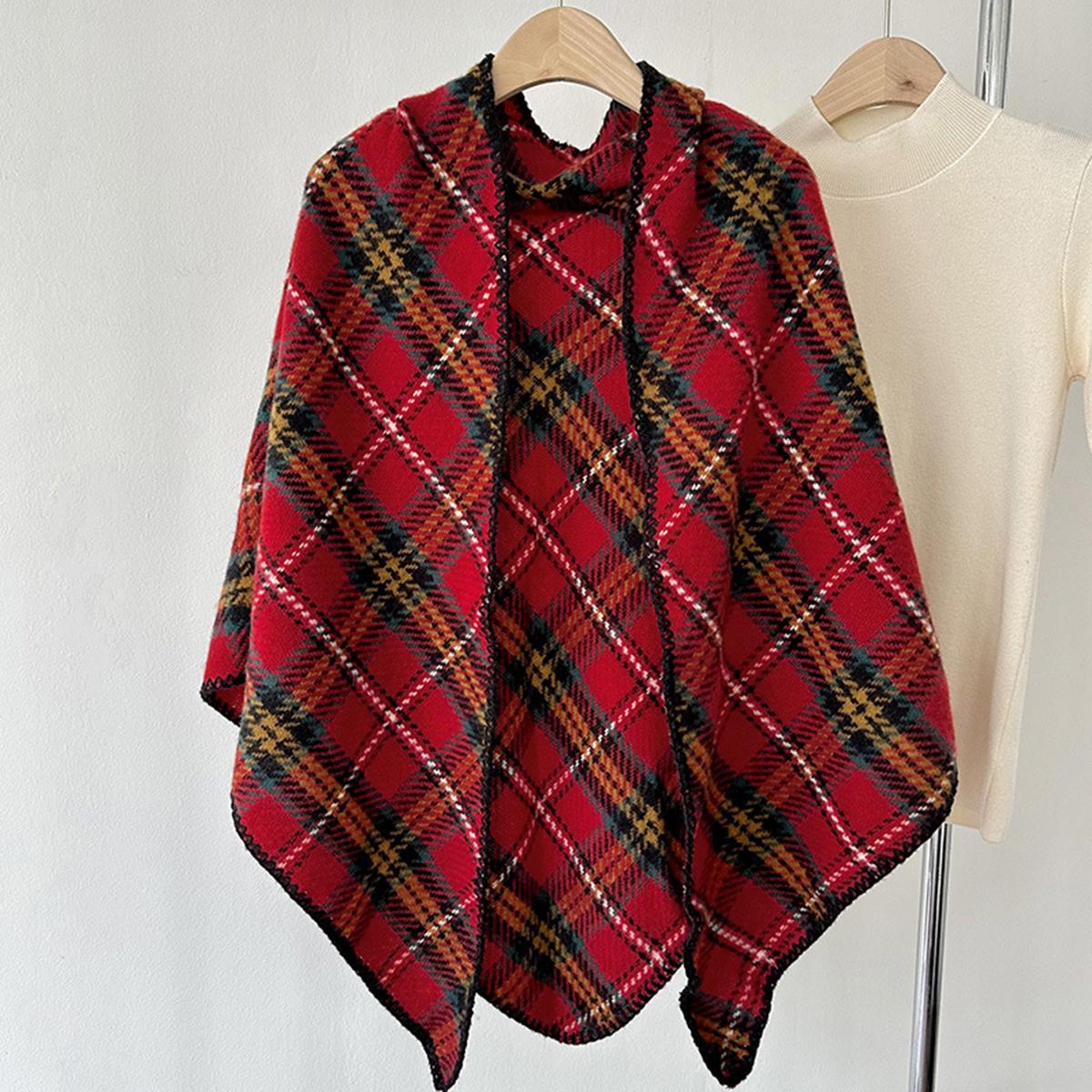 

New Cashmere Triangle Scarf Scarves Women Autumn Winter Warm Shawls Fashion Wraps Female Thick Cashmere Like Neckerchief