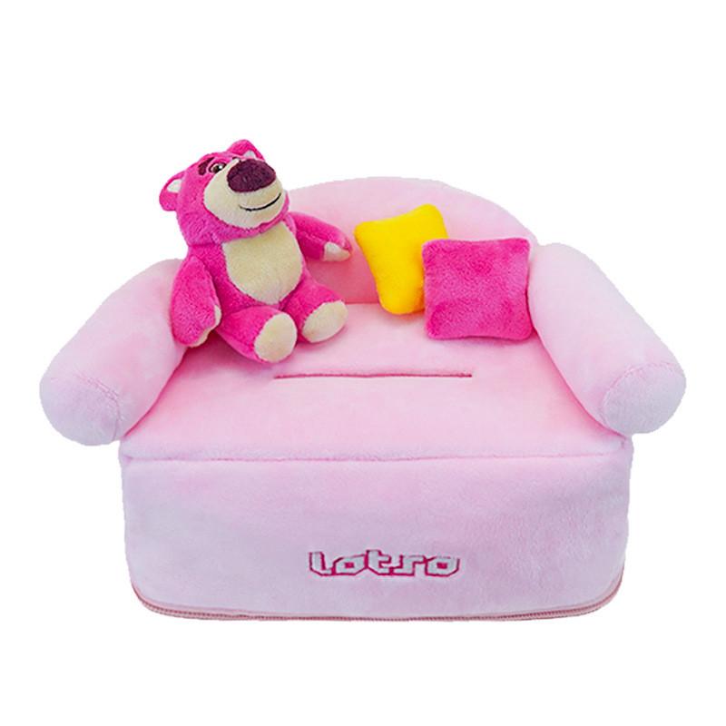 Schattige Winnie de Poeh Tissue Box Houder met Grote Capaciteit voor Stijlvolle Woondecoratie