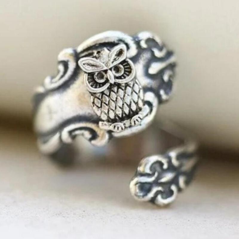 Silver Color Pin Adjustable Opening Finger Rings For Women Jewelry Gift Custom Jewelry