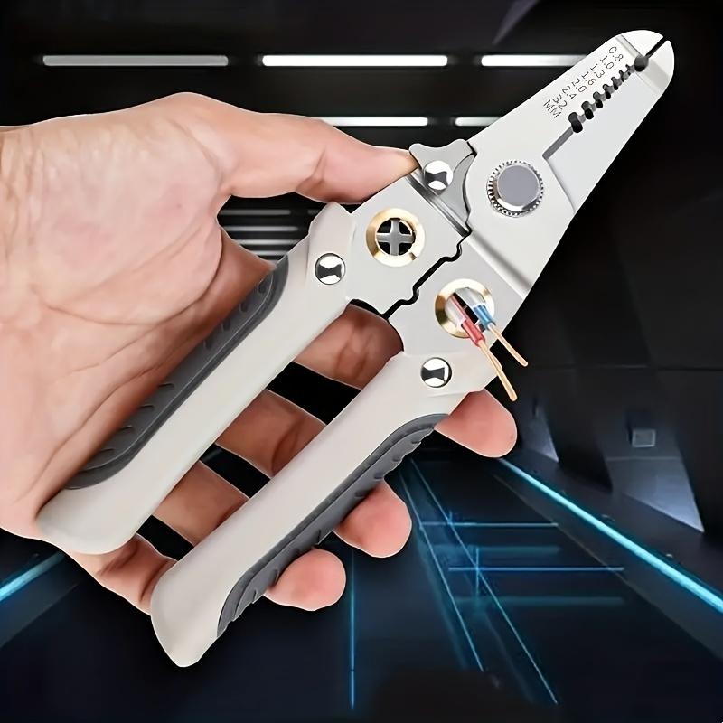 Special Wire Stripper For Electrician 6 In 1 Multifunction Wire Pliers Tool For Electric Cable Stripping Cutting And Crimping