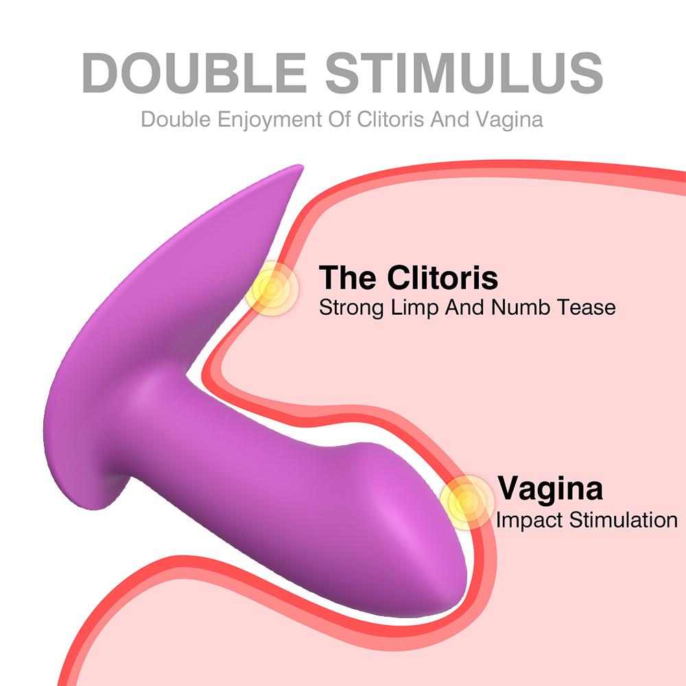 Remote Control Wearable Dildo Vibrator For Women Clit Stimulator G-Spot Massager Female Anal Butt Plug Vibrating Adult Sex Toy