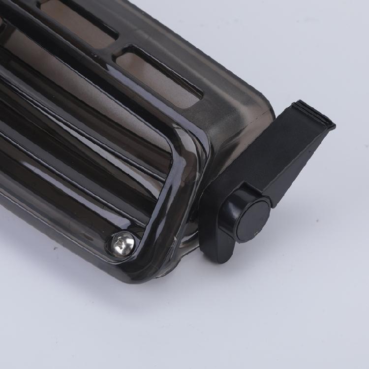 Motorcycle Windshield Opening Vent Trim for GL1800 2001-2007, ABS Louvered Fairing Insert for Service Work, Vent Opening, and Area Use