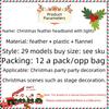 Unique And Colorful Christmas Antler Headband With Soft Plush And Lights For Creative Outfits Party