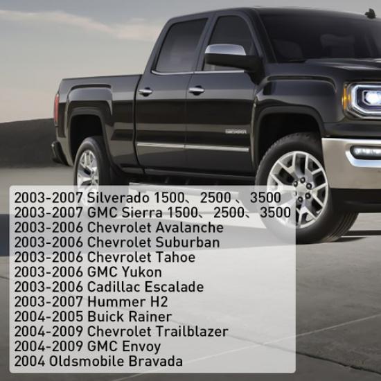 For Chevy Steering Silverado/GMC Sierra/H2 Wheel Control Button Repair Decals