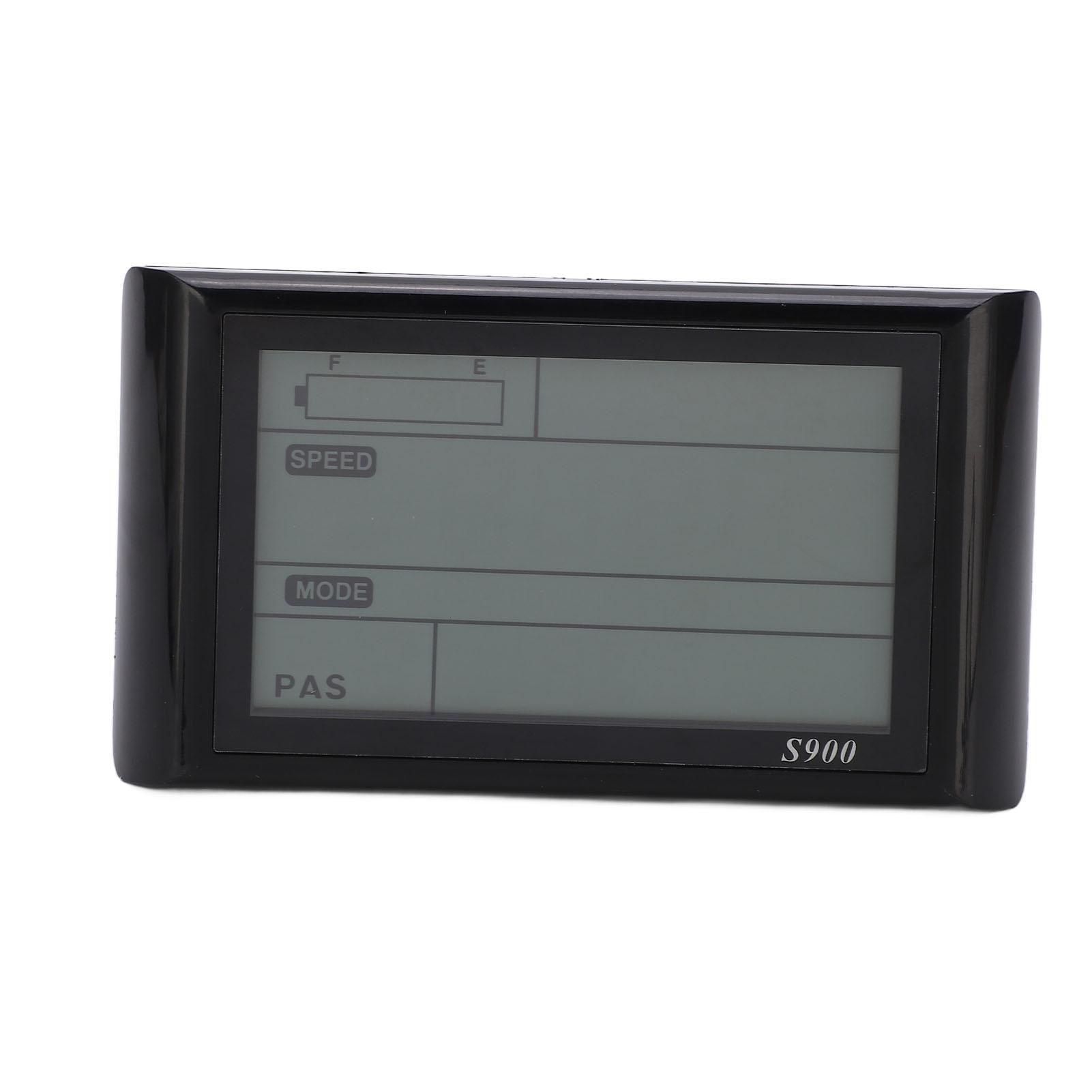 

36V 48V Electric Bike LCD S900 Display Control Panel Waterproof LCD Display Meter for Electric Bicycle (Protocol 2)