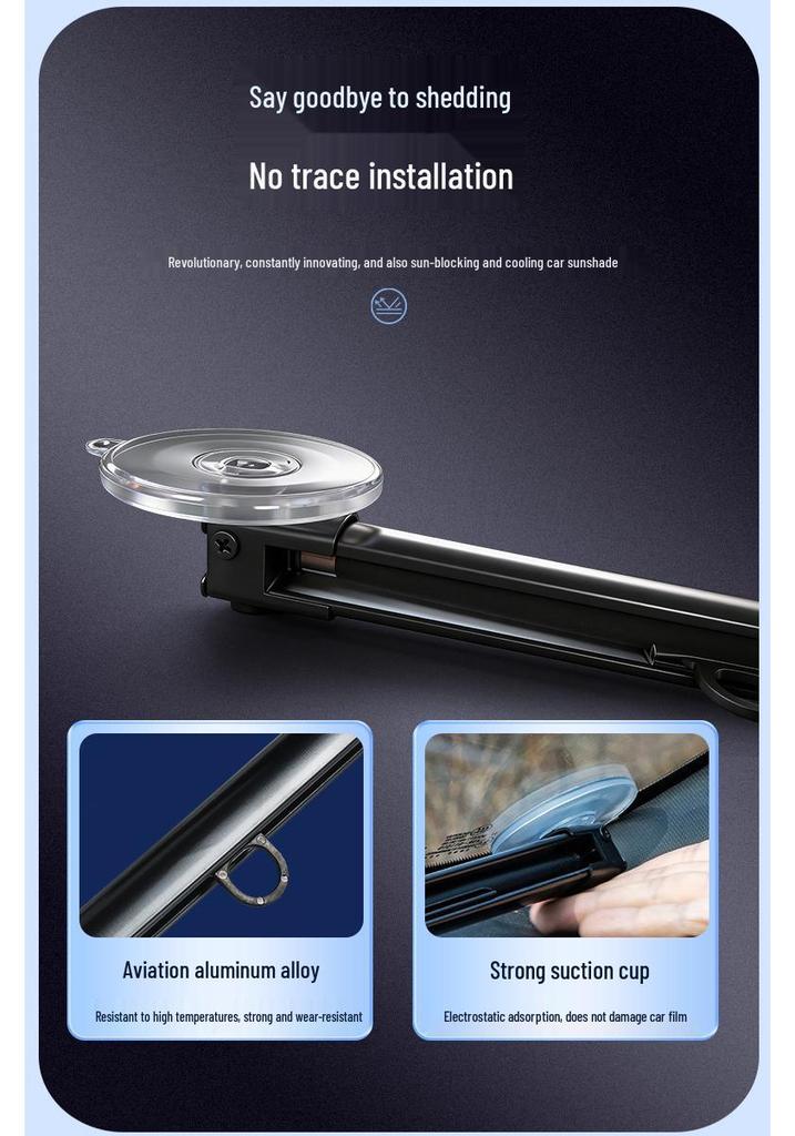 Car Windshield Sunshade - Heat Insulation & Light Blocking for Summer