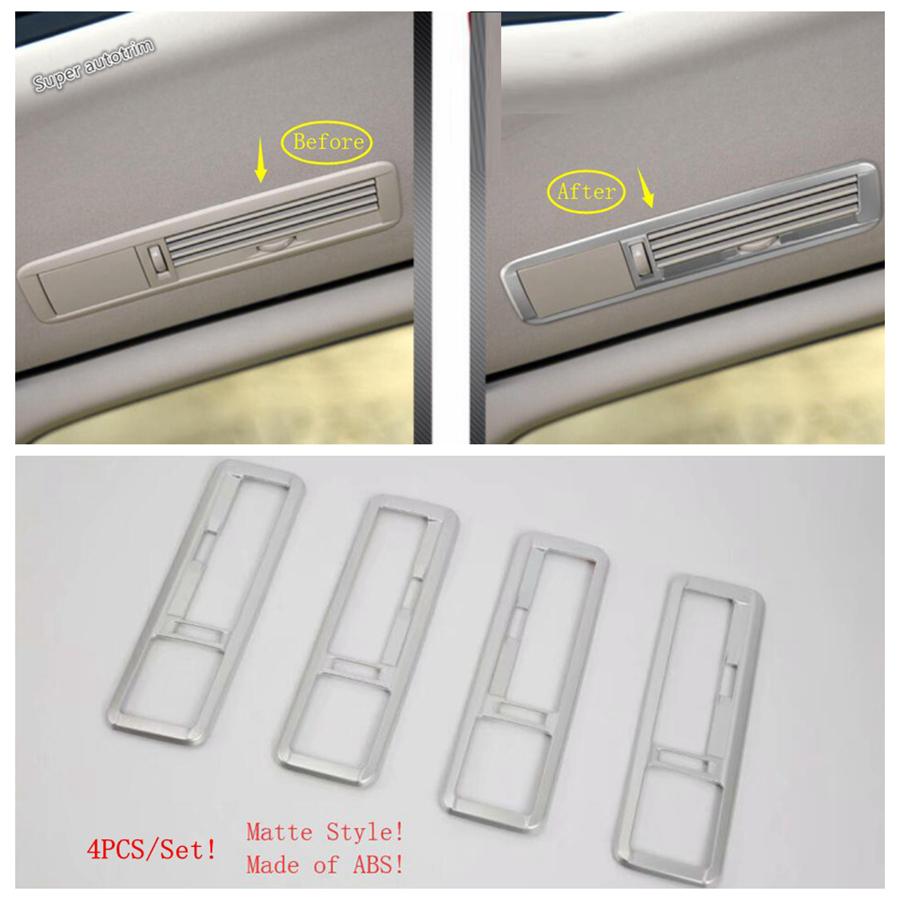 Matte Interior Refit Kit Safety Belt Buckle / Cup Holder / AC Vent Cover Trim For Mercedes-Benz V Class V260 W447 2014 - 2025