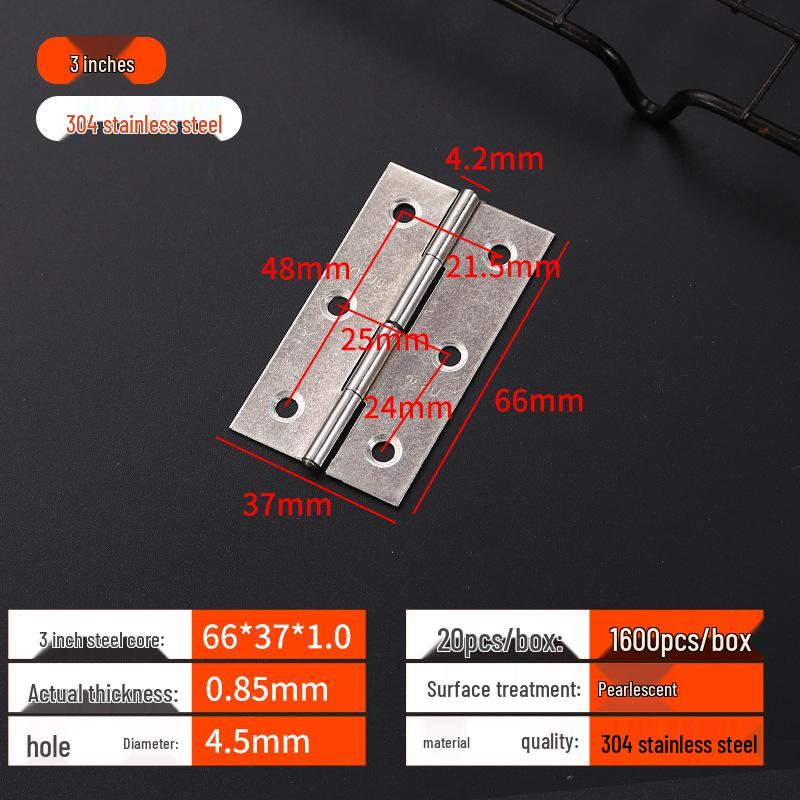 Tiché panty pro skříně a okna z nerezové oceli 304 - Velikosti: 1'', 1,5'', 2'', 3'', 4''