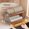 Handun 2-Tier Stainless Steel Dish Drying Rack