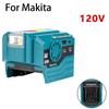 Power Inverter for Makita 18V Battery To 120V/220V AC Output Portable Modified Sine Wave Inverter Generator With USB ,Type-C