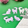 Animal Cat Metal Cutting Dies Stencils for DIY Scrapbooking Decorative Embossing Paper Cards Template Decor Die Cuts