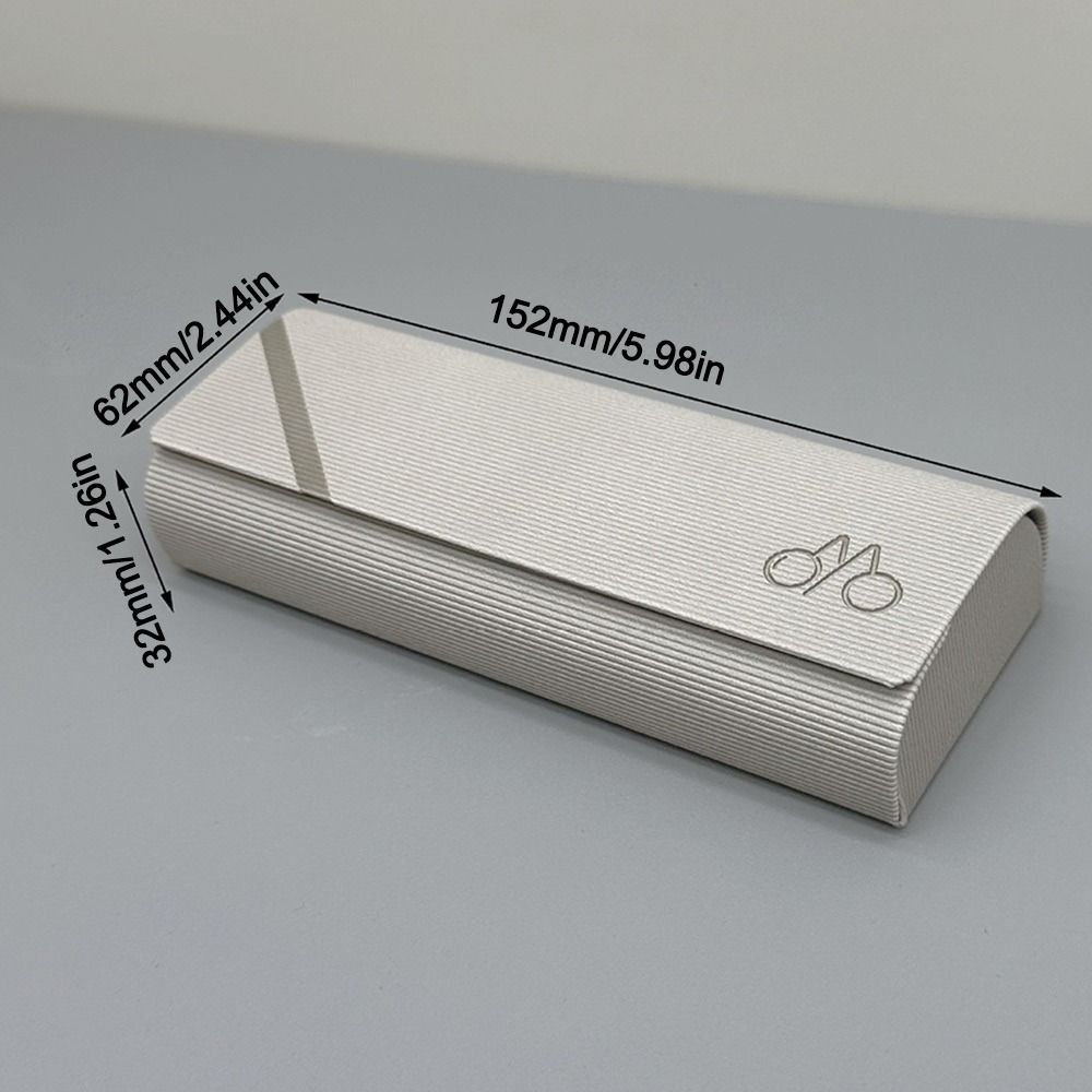 Stress Resistance Glasses Boxes Holder PU Leather Reading Eyewear Case Sunglasses Pouch  Students