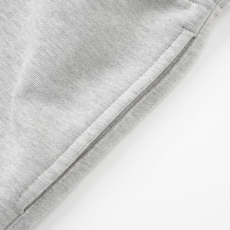E855 Fear Of God Essentials Letter Sweat Shorts Unisex Oversized Cotton Drawstring Elastic Waist Streetwear Casual Sports Shorts