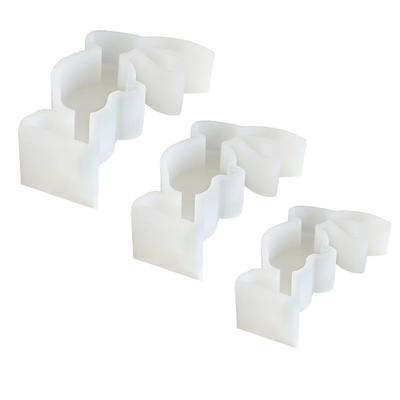 3D Rabbit Candle Silicone Molds DIY Cake Chocolate Mold Aromatherapy Candle Making Tool Easter Decoration Gypsum Mould