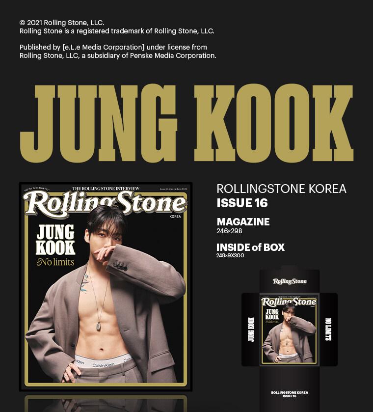 Rolling Stone KOREA NUMĂRUL 16 - COPERTĂ : JUNGKOOK de la BTS