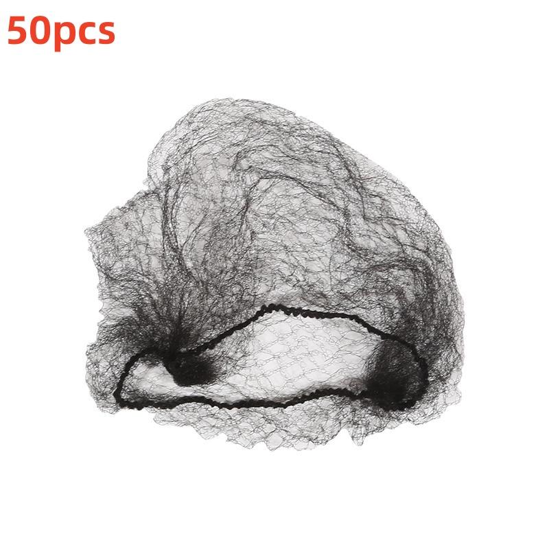 10/20/30/50Pcs Durable Nylon Hair Net  Bun Hair Hair Style Tool Black Beige Brown Hair Net For Wigs Mesh Hair Styling Hairnets