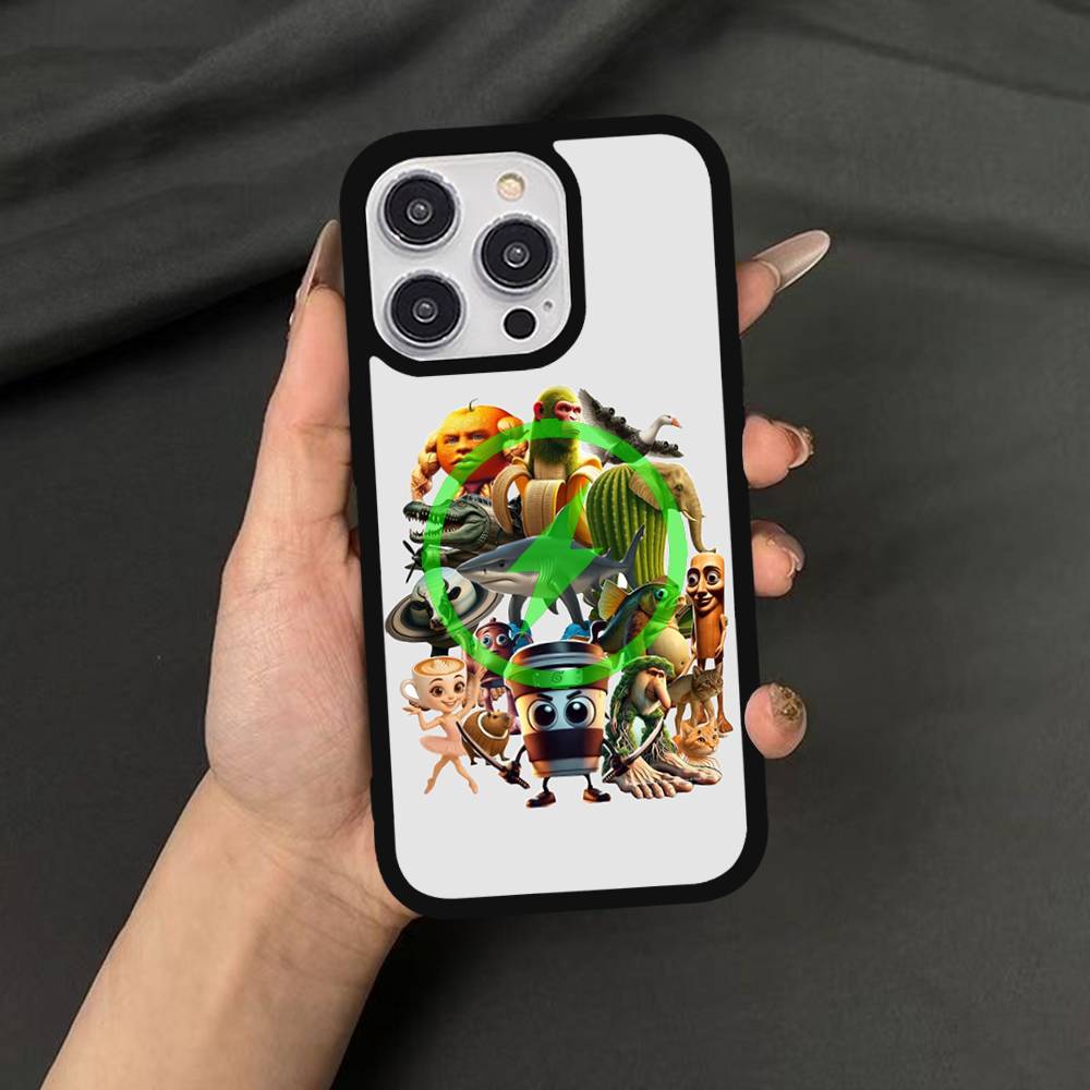 Italian Brainrot Animals For Magsafe Wireless Charge Case For iPhone 17 16 15 14 13 12 11 15 Pro Max Magnetic Cover