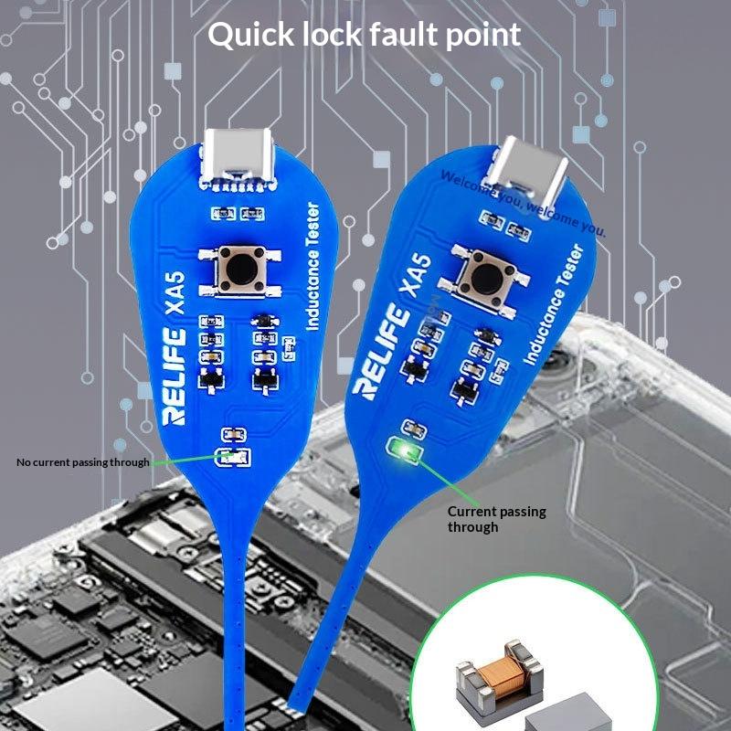 1 Adet Elektromanyetik İndüksiyon Yüksek Hassasiyetli Algılama Güçlü Stabilite Hızlı Arıza Kilitleme Tip-C Xa5 İndüktans Test Cihazı