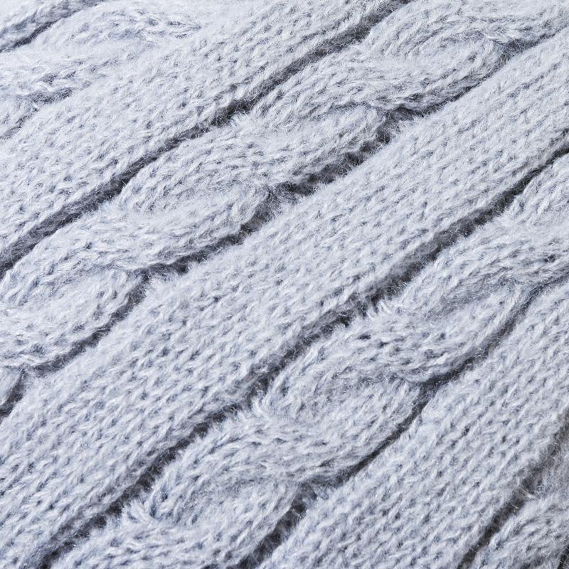 Winter Wool Hat Autumn Winter Warm Knitted Hat Male Velvet Thick Cotton Hat Ear Protection Cap Sleeve Cap Skullies Beanies Ski Slouchy Cap