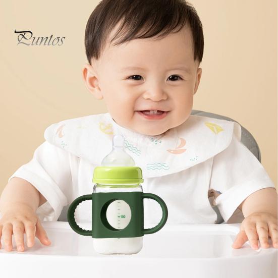 Milchflaschen-Griffabdeckung, multifunktionaler Silikon-Griff, weich, sicher, leicht zu reinigen, Flaschenabdeckung, Baby-Zubehör