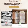 2/3 Layer Large Capacity Storage Mesh Bag Underwear Socks Storage Bag Breathable Wardrobe Organizer With Clothes Hanger