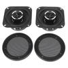 1 Paar 4,2 Zoll Auto-Audio-Lautsprecher Kalotte Fahrzeug-Hochtöner 4 Ohm 12V Lautsprecher Universal für Automobil