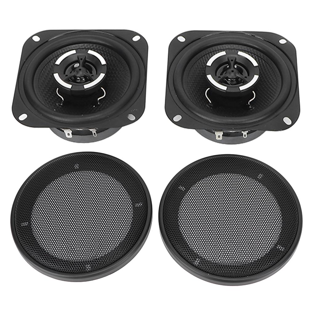 1 Paar 4,2 Zoll Auto-Audio-Lautsprecher Kalotte Fahrzeug-Hochtöner 4 Ohm 12V Lautsprecher Universal für Automobil