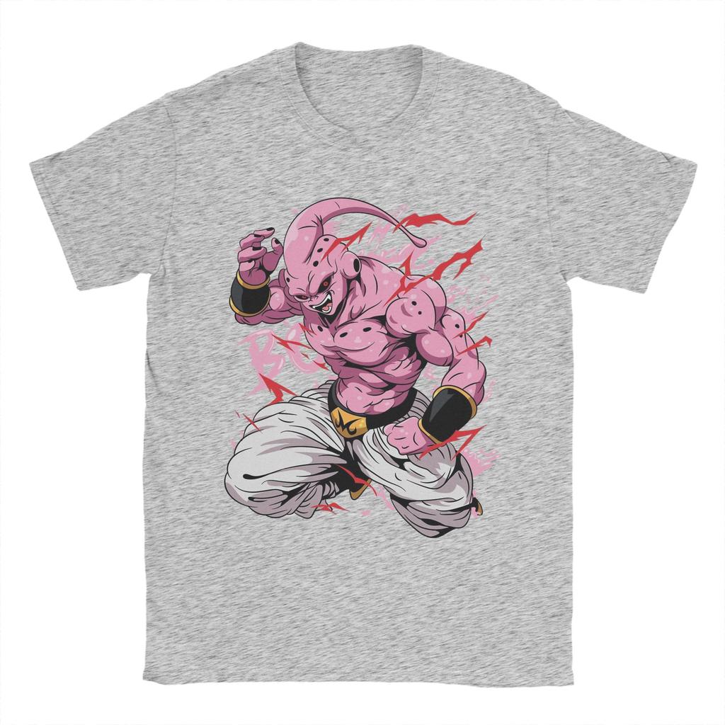T-Shirt D-Dragon Ball Z Majin Buu Fun Cotton Tees Short Sleeve T Shirt Round Neck Clothing Big Size Unisex