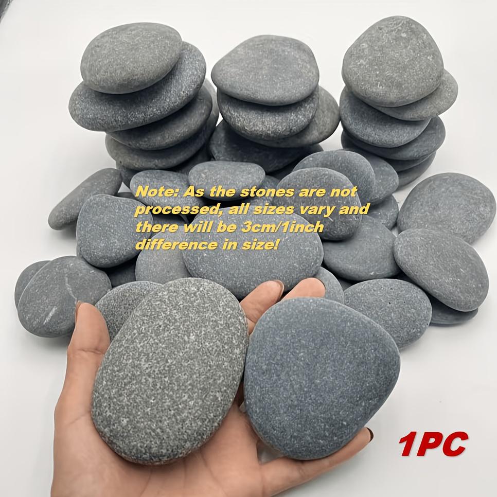 1pc Extra-Large Painting Rocks - Smooth & Flat DIY Stones for Arts, Crafts, and Decoration, Hand-Picked for Creative Projects