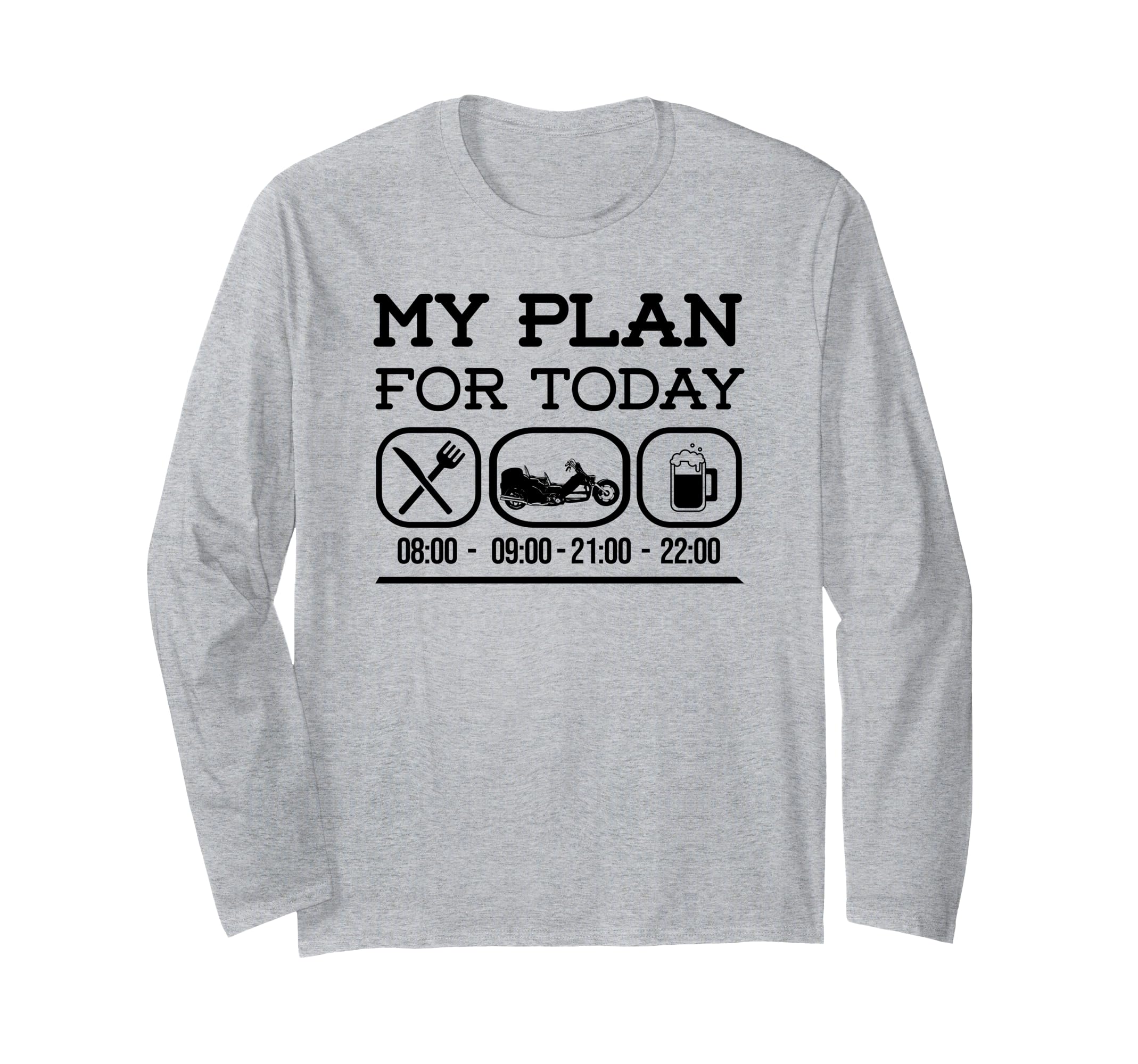 

Футболка с длинным рукавом для взрослых Trike Motor Trike Tricycle Trike Bike Triker чёрный