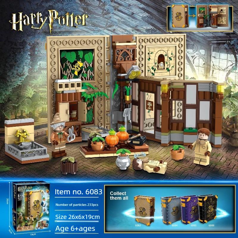 Collection of 6 Magic Books, Magic Classroom Gifts Building Blocks, Gift Children's Toys Toy Building Blocks,76397 76382 76396